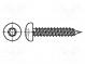 Schraube  für Metall  3,5x13  Kopf  Zylinder  Torx®  TX15  Zink