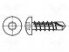Schraube  3,5x16  Kopf  Zylinder  achteckig  S1  gehärteter Stahl