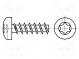 Schraube  3,5x20  Kopf  Zylinder  Torx®  TX15  gehärteter Stahl