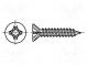 Schraube  3,5x38  Kopf  Senkkopf  Phillips  PH2  Stahl  Zink  BN  995