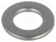 Unterlegscheibe  rund  M3  D=6mm  h=0,5mm  Messing  BN  566