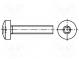 Schraube  M3x12  Kopf  Zylinder  Torx®  Stahl  Zink  TX10