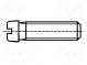 Schraube  M3x16  Kopf  Zylinder  gerade  Stahl  Zink  0,9mm