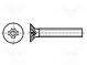 Schraube  M3x5  DIN  965A  Kopf  Senkkopf  Phillips  A2 Edelstahl