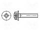 Schraube  M3x6  Kopf  Zylinder  Phillips  Stahl  Zink  PH1