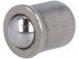 Federnde Druckstücke  A2 Edelstahl  BN  13376  L  5mm  HALDER