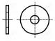 Unterlegscheibe  rund  M4  D=12mm  h=1mm  DIN  9021  BN  1684