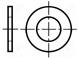 Unterlegscheibe  rund  M4  D=8mm  h=0,8mm  Stahl  DIN  1440  BN  223