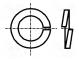 Unterlegscheibe  Feder  M4  D=7,6mm  h=0,9mm  A2 Edelstahl  BN  672