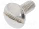 Schraube  M4x10  Kopf  Kugelkopf  gerade  A2 Edelstahl  1,2mm