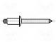 Niete  Aluminium  Durchm.Niete 4mm  L. Niete 16,5mm  BN 3328