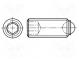 Federnde Druckstücke  Stahl  BN 20214  Gewinde  M4  6mm