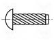 Schraubnieten  gehärteter Stahl  BN  896  L. Niete  19,05mm