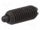 Federnde Druckstücke  Stahl  BN  13365  Gewinde  M5  14mm