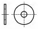 Unterlegscheibe  rund  M5  D=16mm  h=1mm  Stahl  Beschichtung  Zink