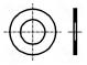 Unterlegscheibe  rund  M5  D=10mm  h=0,1mm  Stahl  DIN  988  BN  1976