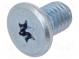 Schraube  M5x8  Kopf  Zylinder  Torx®  Stahl  Zink  TX15