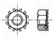 Mutter  Sechskant  M6  1  Stahl  Beschichtung  Zink  10mm  BN  1364