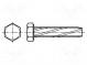 Schraube  6x16  Kopf  Sechskant  Fehlen  10mm  gehärteter Stahl
