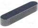 Passfeder  BN  870  DIN  6885  Werkzeugstahl  W  6mm  H  6mm  L  16mm