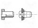 Blindnietmutter  M8  Stahl  Beschichtung  Zink  BN  4577  L  21mm