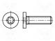 Schraube  M8x12  Kopf  Zylinder  Torx®  A2 Edelstahl  TX25