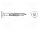 Schraube  für Holz  8x240  Kopf  Senkkopf  Torx®  TX40  Zink