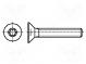 Schraube  M8x30  Kopf  Senkkopf  Torx®  A2 Edelstahl  TX45