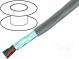 Leitungen  für-Tekt  4x22AWG  PVC  dunkelgrau  300V  50m