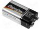 Batterie  alkalisch  9V  6F22  nicht aufladbar  1Stk  Base