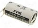 Batterie  Lithium  3V  2/3A,2/3R23,CR17335  1800mAh  Ø17x33,5mm