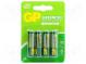 Batterie  Zink-Kohle  1,5V  AA  nicht aufladbar  4Stk  GREENCELL