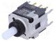 Schalter  Druck  Pos  2  DPDT  0,01A/28VAC  0,01A/28VDC  (ON)-ON