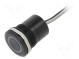 Schalter  kapazitiv  Pos  2  SPST-NC  0,01A/12VDC  IP68  ON-(OFF)