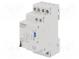Relais  Installation  bistabil  DPST-NO + DPST-NC  USpule 230VAC