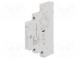 Zub.für Relais  Hilfsschütze  SPDT  max250VAC  9x90x65mm  4A  IP20