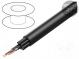 Leitungen  Lautsprecher-  2x(2x0,21mm2)  Line  Cu  schwarz  PVC