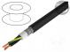 BITNER S66595 Leitungen  BiT 1000 CY FR  3G1mm2  PVC  schwarz  0,6/1kV