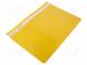 Schnellhefter  A4  gelb  Mat  PVC