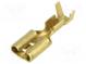 Verbinder  flach  4,8mm  0,5mm  weiblich  0,5÷1,25mm2  gerade
