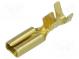 Verbinder  flach  2,8mm  0,8mm  weiblich  0,5÷1,25mm2  gerade