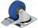 Transportrad  Ø  80mm  W  32mm  H  105mm  Drehrad mit Sperre  120kg