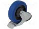 Transportrad  Ø  125mm  W  32mm  H  156mm  Drehrad mit Sperre  150kg