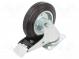 Transportrad  Ø  160mm  W  40mm  H  195mm  Drehrad mit Sperre  160kg