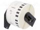 Etikett  50mm  30,48m  weiss  Zeichenfarbe  schwarz  selbstklebend