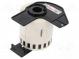 Etikett  62mm  15,24m  weiss  Zeichenfarbe  scharz und rot