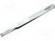 Pinzette  L.Pinzette 120mm  Klingen  gerade  B.Endstück 2mm
