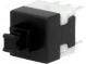 Mikroschalter TACT  DPDT  Schaltstellungen 2  0,1A/30VDC  THT