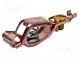 Krokodilklemme  10A  Ber.Halt  max.7,9mm  L. ges  39mm
