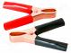 Krokodilklemme  50A  Ber.Halt  max.29mm  schwarz,rot  Kupfer